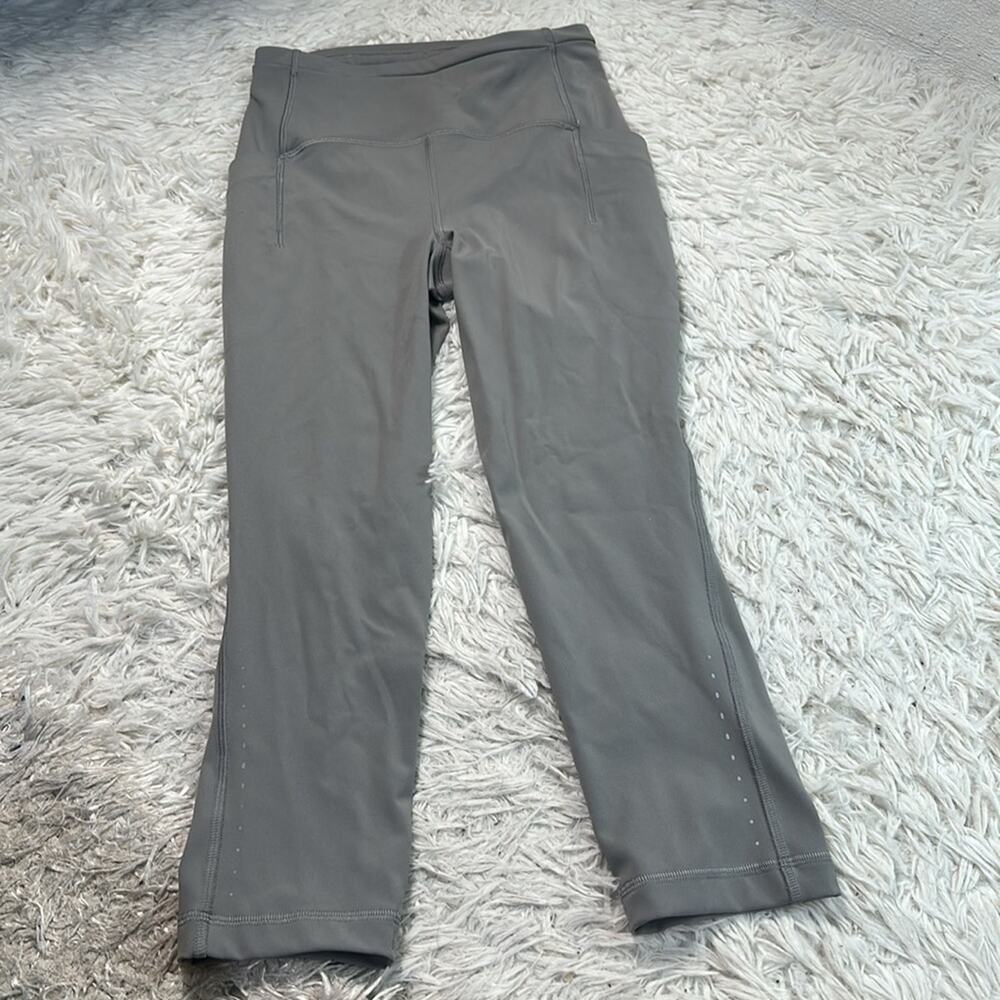Lululemon Swift Speed High-Rise Crop 21" Gull Grey